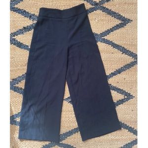 Wide leg black pants